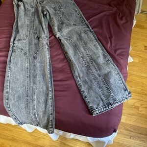 American Bazi Stonewash Flare Jeans